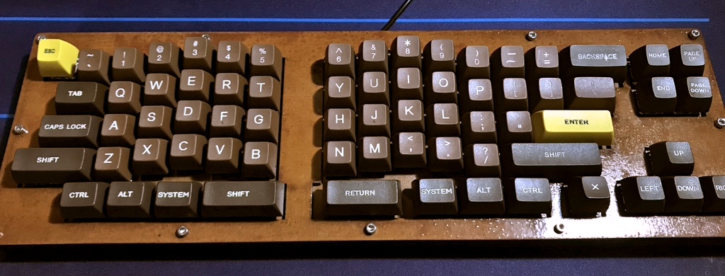 Finished keyboard