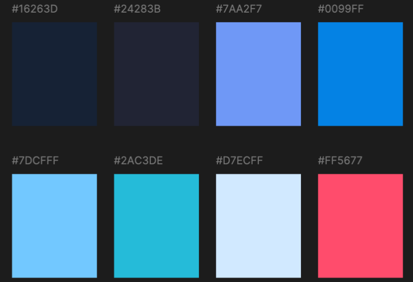 Final color scheme